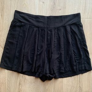 High Waisted Black Shorts